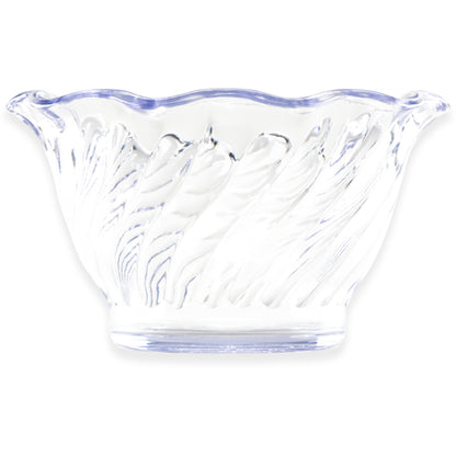 Dinex DXSWC507 5 oz Clear SAN Tulip Turnbury Swirl Bowl (48/cs)