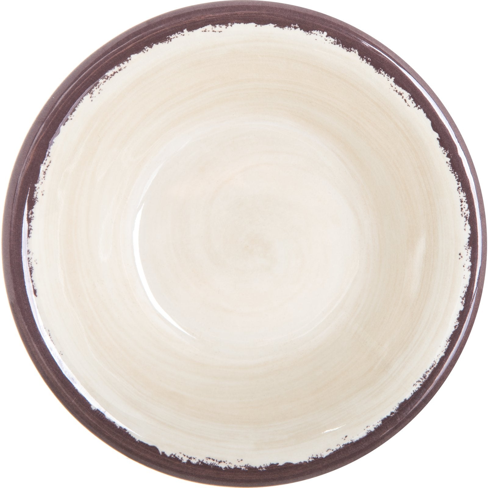 Carlisle 5401853 4.5 oz Sweet Cream Mingle Melamine Fruit Bowl
