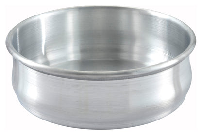 Winco ALDP-48 48 oz. Aluminum Stackable Dough Pan