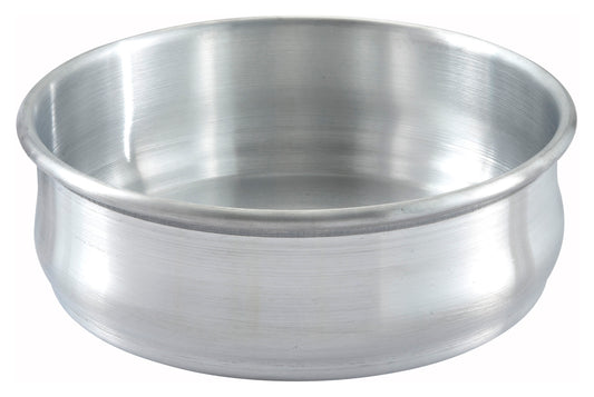 Winco ALDP-48 48 oz. Aluminum Stackable Dough Pan