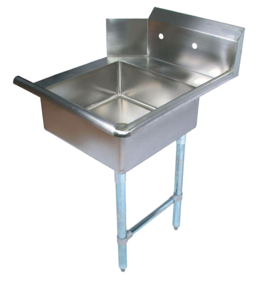 Omcan 28481 26-inch Right Side Soiled Dish Table with Sink