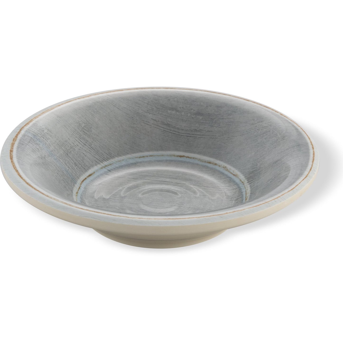 Carlisle 6401818 4.5 oz Smoke Grove Melamine Fruit Bowl