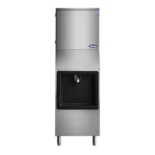 Atosa HD350-AP-161 350 lb 23" Stainless Steel Hotel Ice Machine & Dispenser