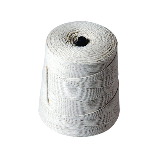 Carlisle BT30 30 Ply 1625 ft White Cotton Butcher's Twine