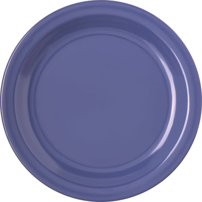 Carlisle 4350314 7.25" Ocean Blue Dallas Ware Melamine Salad Plate