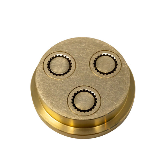 Omcan 13356 15 mm Pasta Die #108 Maccheroni Rigati