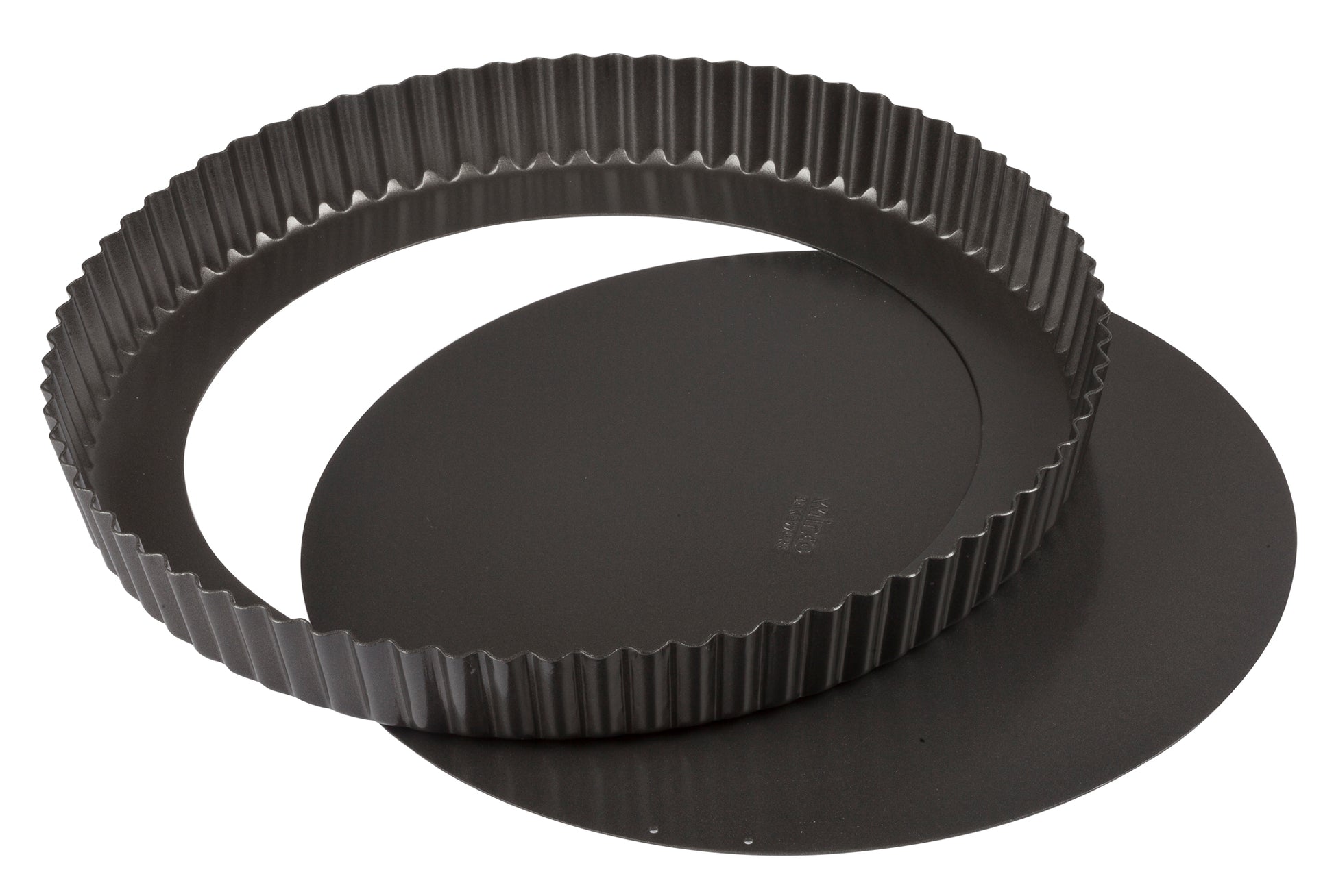Winco FQP-12 12" Quiche Pan, Non-Stick