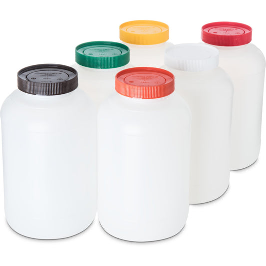 Carlisle PS80200 Assorted Store N' Pour Gallon Back Up Color Caps
