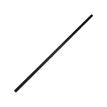 Carlisle 956103 60" Black Standard Sneeze Guards Spar
