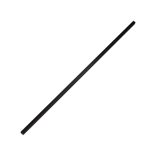 Carlisle 956103 60" Black Standard Sneeze Guards Spar