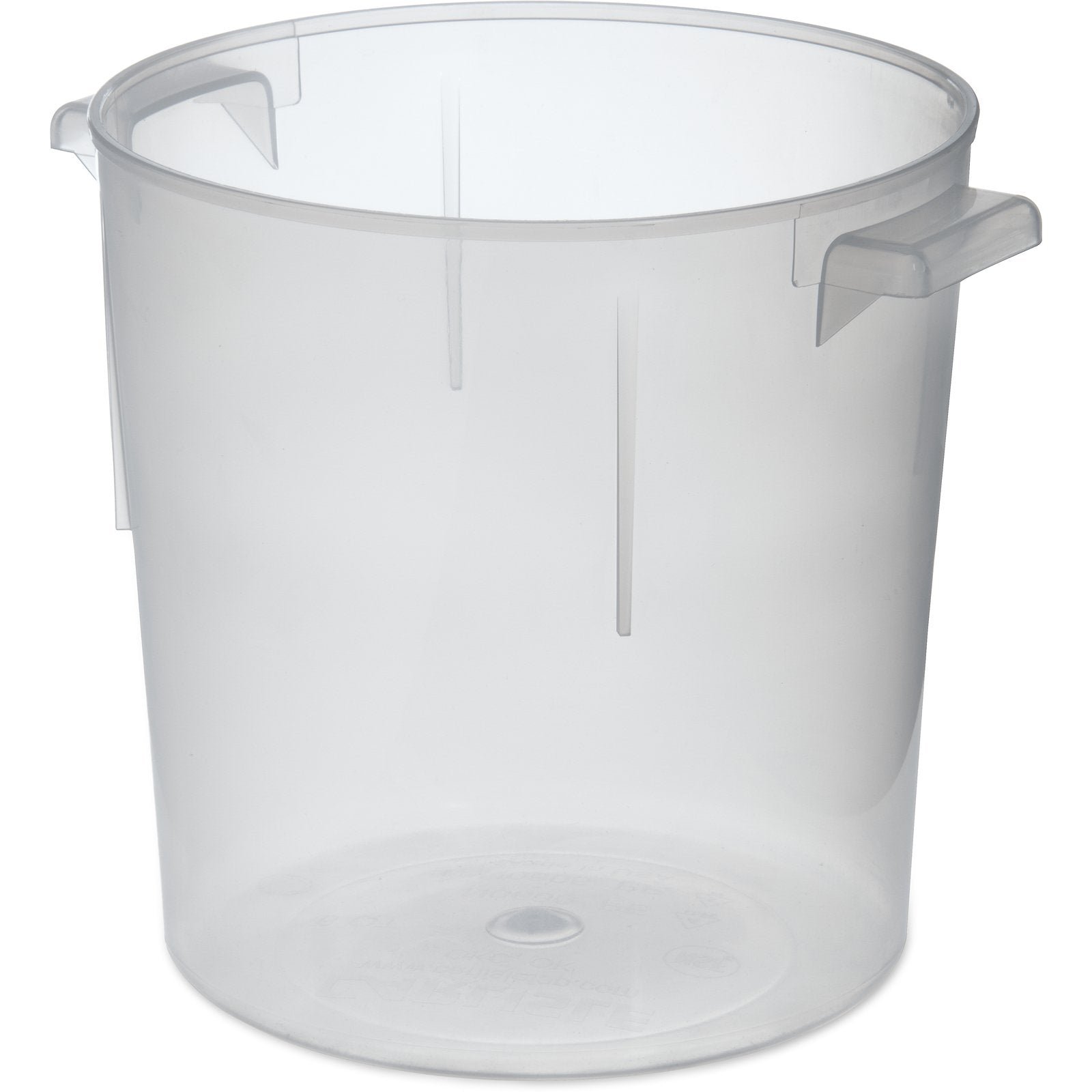 Carlisle 60530 6 Qt Translucent Polypropylene Bain Marie Food Storage Container