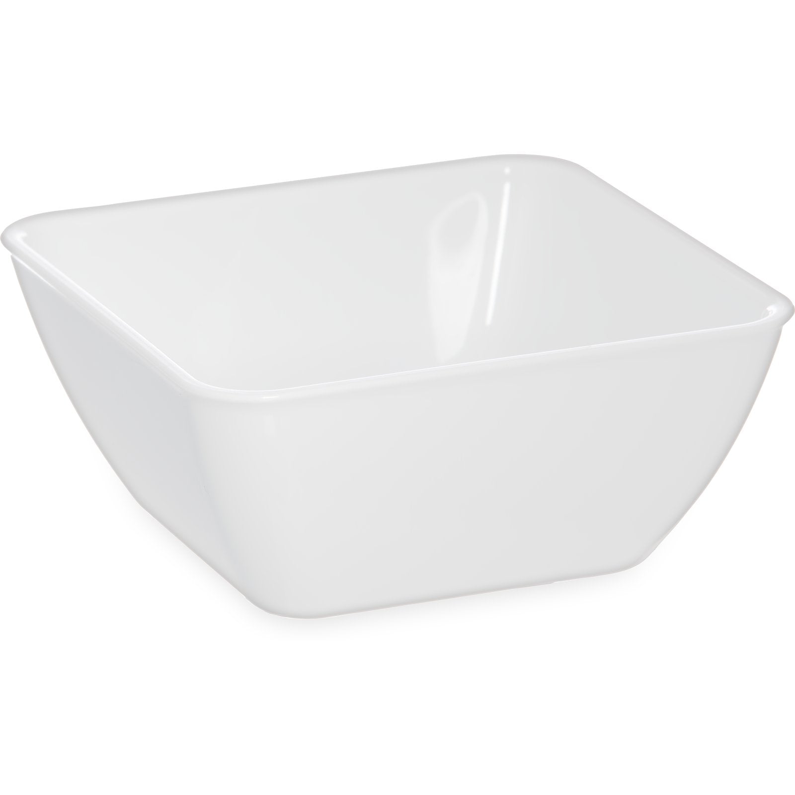 Dinex DXSB902 9 oz White Square SAN Bowl (48/cs)