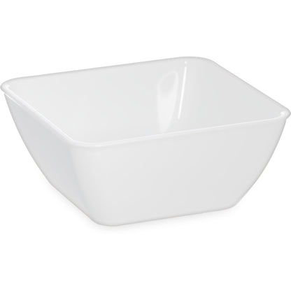 Dinex DXSB902 9 oz White Square SAN Bowl (48/cs)