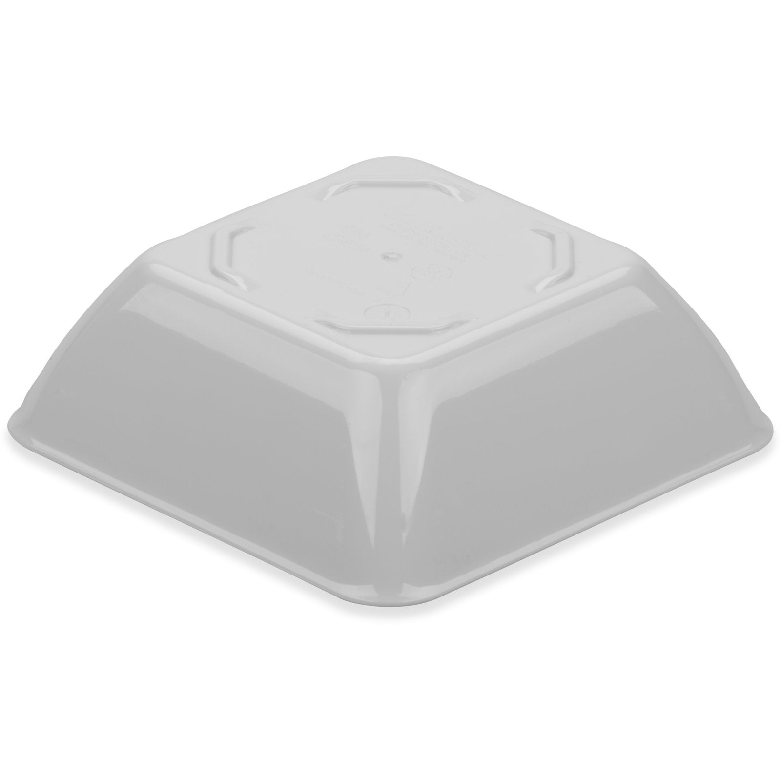 Dinex DXSB602 6 oz White Square SAN Bowl (48/cs)