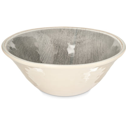 Carlisle 6401318 27 oz Smoke Grove Melamine Ice Cream Bowl