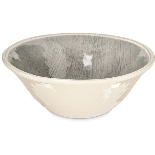 Carlisle 6401318 27 oz Smoke Grove Melamine Ice Cream Bowl