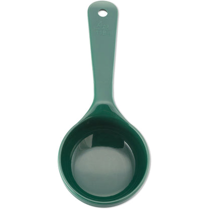 Carlisle 492808 4 oz Forest Green Acetal Measure Miser Solid Short Handle