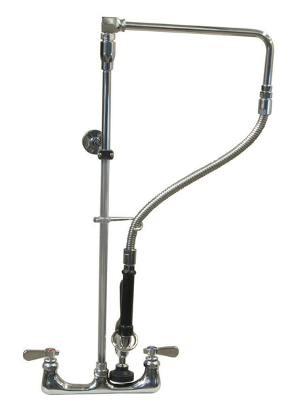 BK Resources BKF-SMSAPR-WB-G Optiflow Swing Arm Pre-Rinse Assembly, Splash Mount w/ 13" Swing Add-A-Faucet