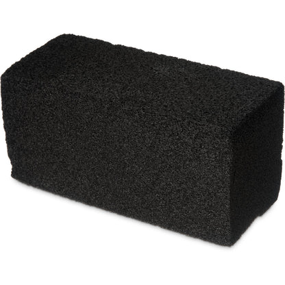 Carlisle 4071000 8" x 4" x 3-1/2" Black Sparta Grill Brick