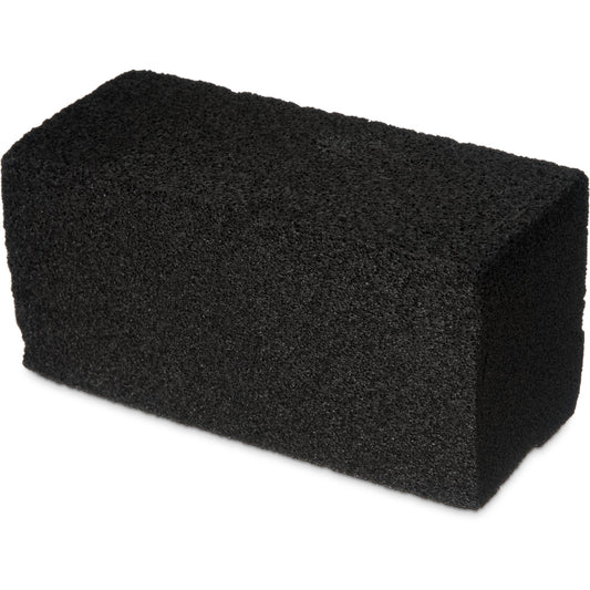 Carlisle 4071000 8" x 4" x 3-1/2" Black Sparta Grill Brick