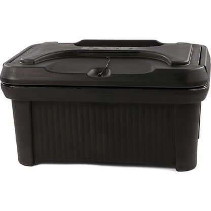 Carlisle XT180003 8" Black Cateraide Slide 'N Seal Top Loader Insulated Food Pan Carrier