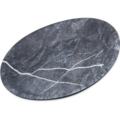 Carlisle 5310172 10" Soapstone Ridge Melamine Coupe Plate