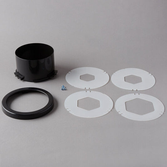 San Jamar XC2426WS Maintenance Kit, Gaskets/ Trim Ring/ Mounting Ring for C2410 Fit Cup Dispenser