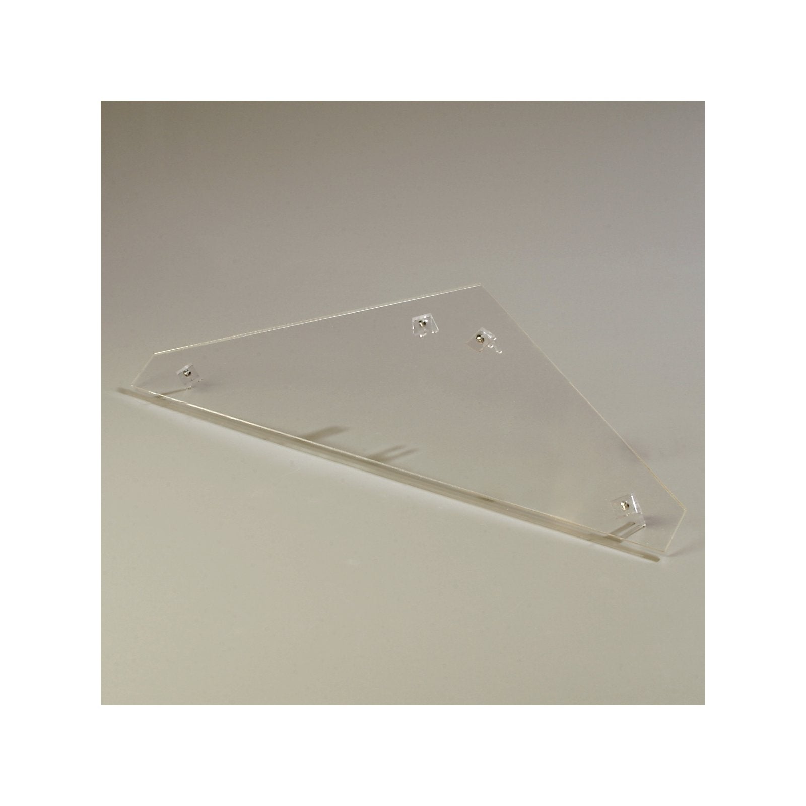 Carlisle 905207 Clear Double End Panel for Sneeze Guard