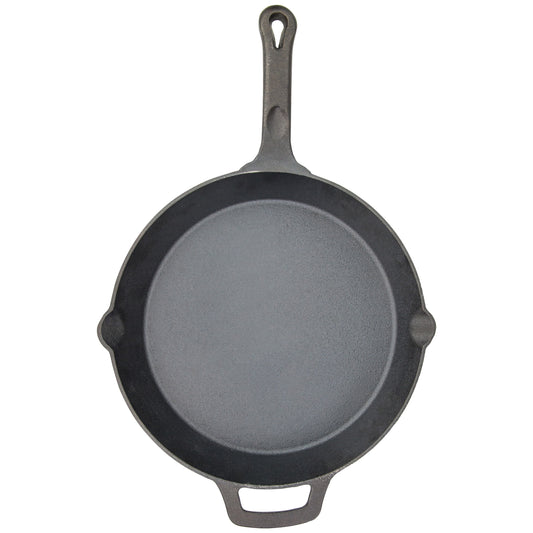Winco CAST-12 12" Cast Iron Skillet