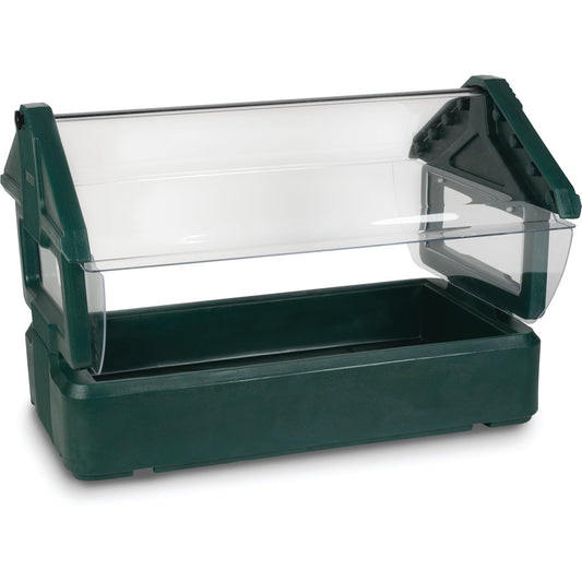 Carlisle 660008 4' x 2' x 2' Forest Green Six Star Tabletop