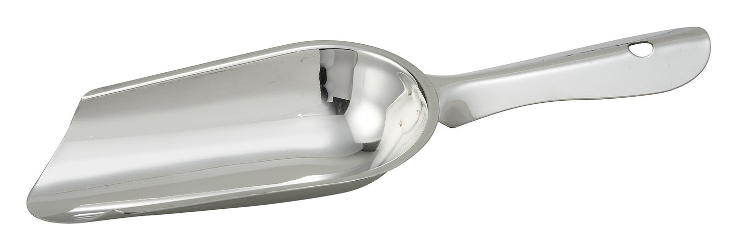 Winco IS-4 4 oz. Stainless Steel Ice Scoop
