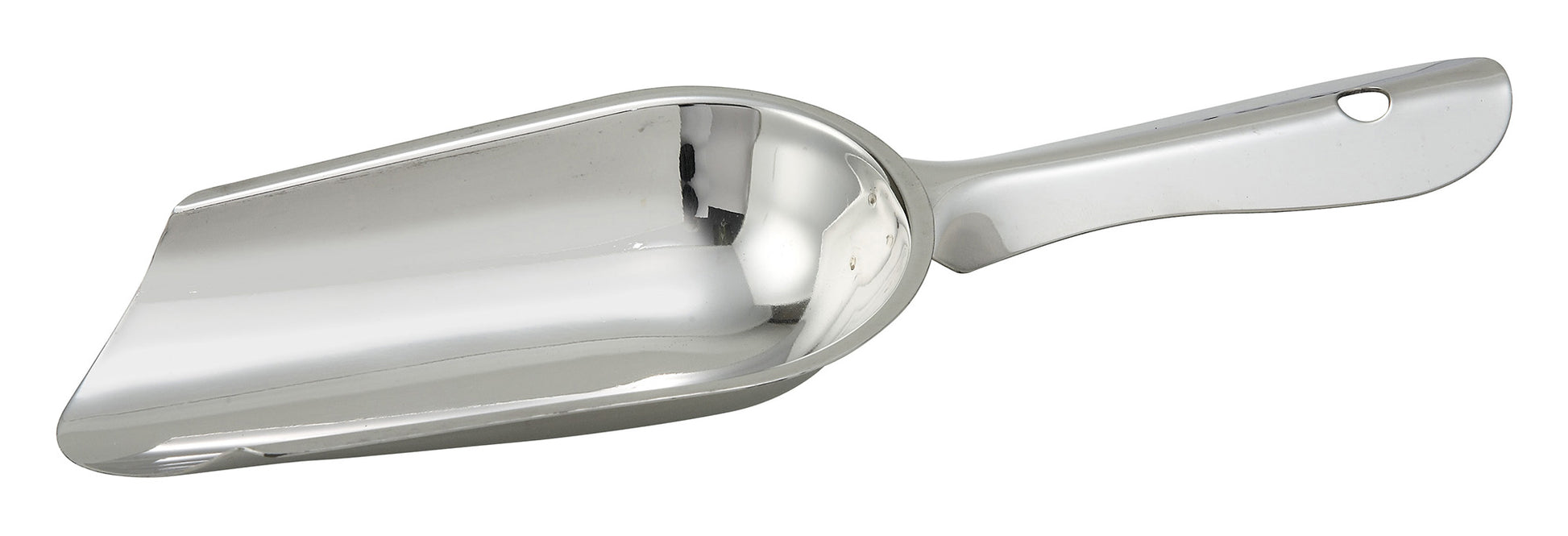 Winco IS-4 4 oz. Stainless Steel Ice Scoop