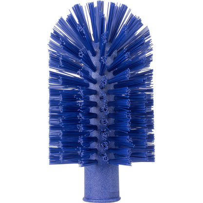 Carlisle 45033EC14 3 1/2" Blue Color-Coded Pipe & Valve Brush
