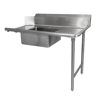 Thorinox TSDT-3048-R 30" x 48" Soiled Dish Table - Right - Stainless Steel Basket Included