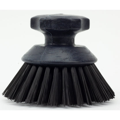Carlisle 42395EC03 5" Black Round Scrub Brush
