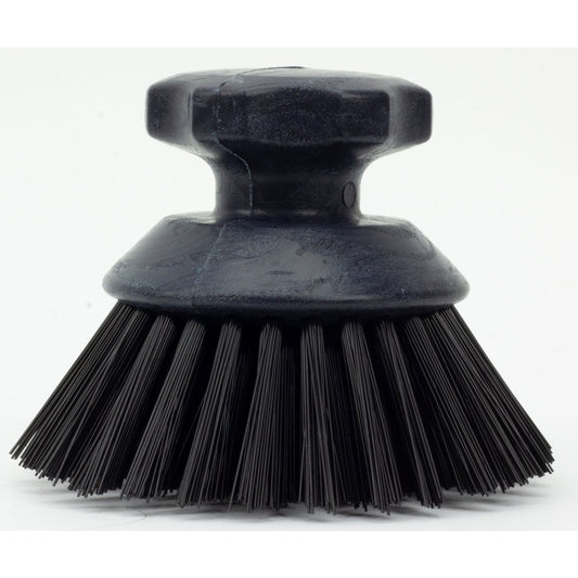 Carlisle 42395EC03 5" Black Round Scrub Brush