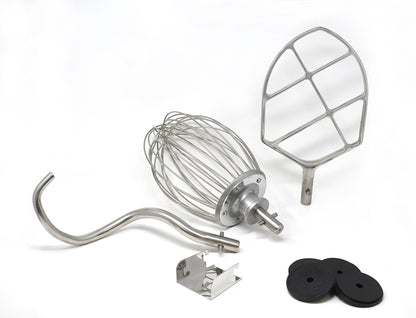 Omcan 43560 20Qt Heavy-Duty Planetary Mixer with Timer and Guard