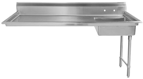 Omcan 40192 60" Right Side Under Counter Dish Table