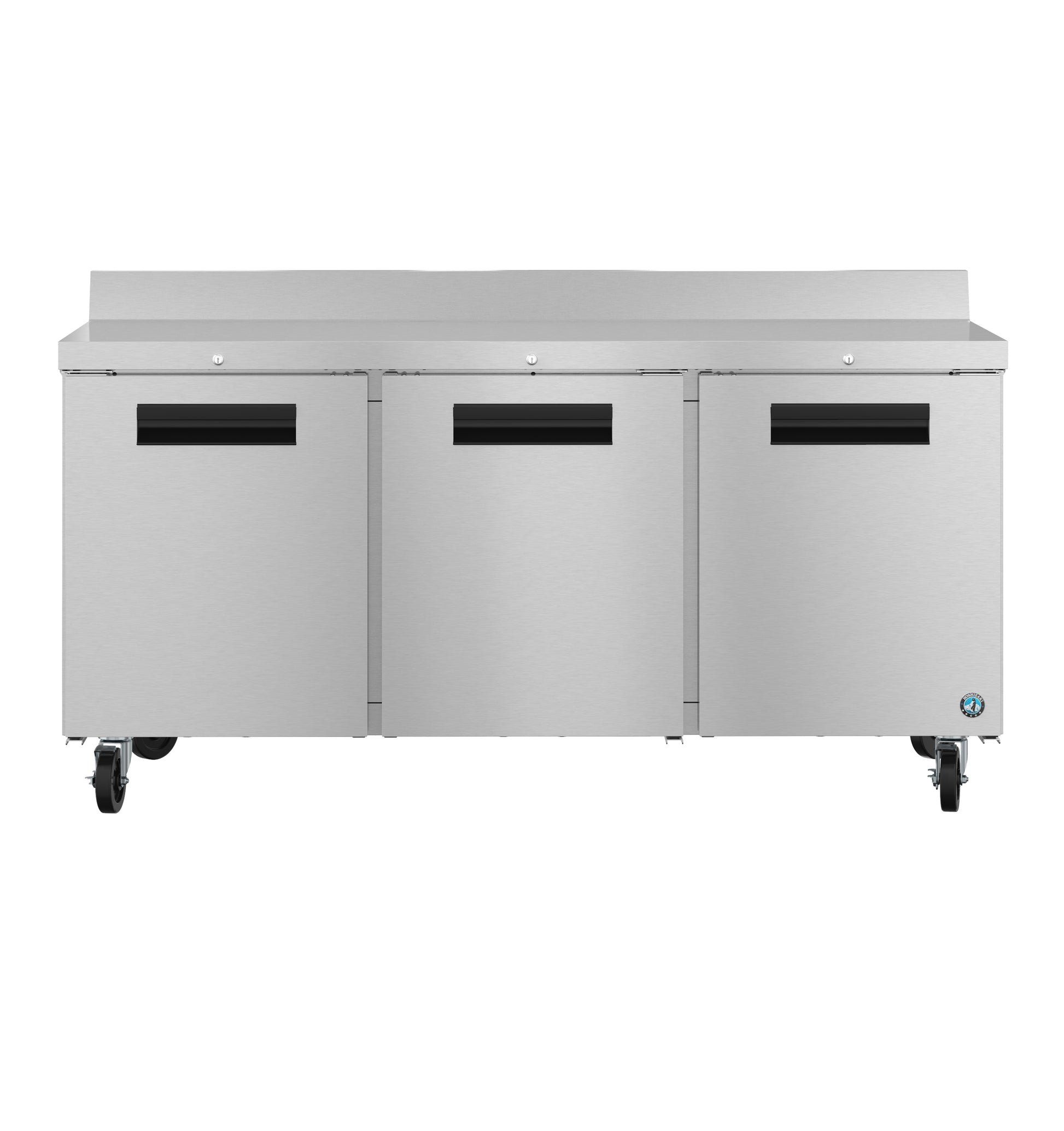 Hoshizaki WR72B-01 Three Section Stainless Door with Lock Worktop Refrigerator