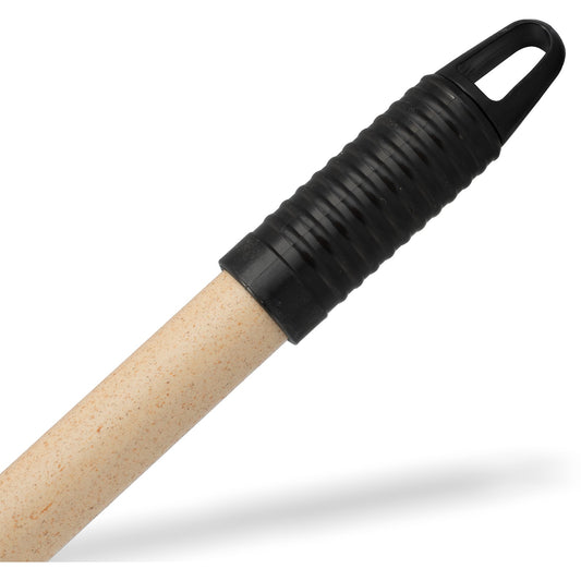 Carlisle 4022300 60" Tan Synthetic Woodgrain Metal Handle with Metal Tip