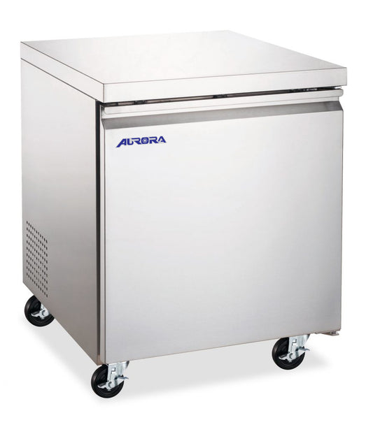 Omcan 59053 6.3 cu.ft. (177 Liters) 27" Undercounter Aurora Freezer