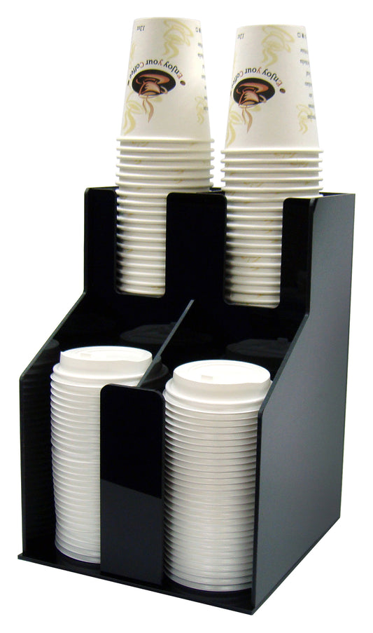 Winco CLO-2D 2-Tier Cup & Lid Organizer