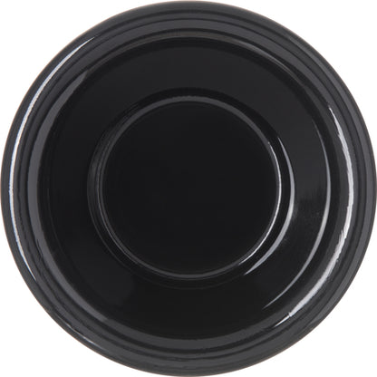 Carlisle 4312203 2 oz Black SAN Smooth Ramekin