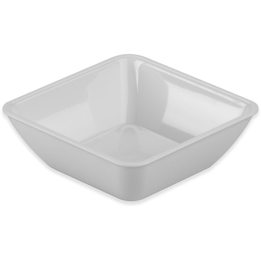 Dinex DXSB602 6 oz White Square SAN Bowl (48/cs)