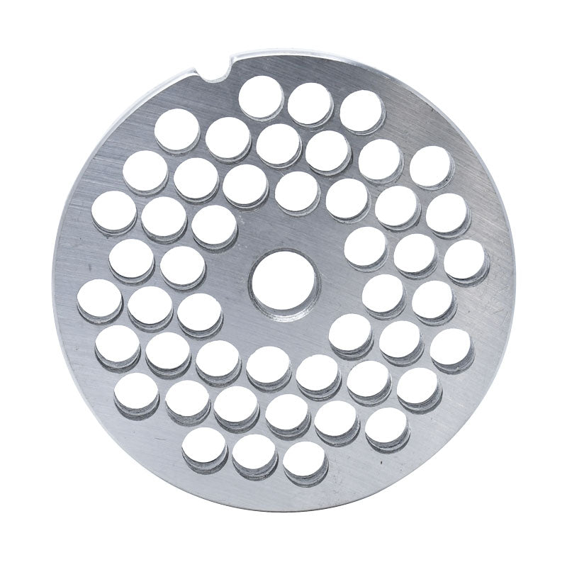 Omcan 11249 #22 One Notch/Round Carbon Steel Hubless Machine Plate, 8mm (5/16")