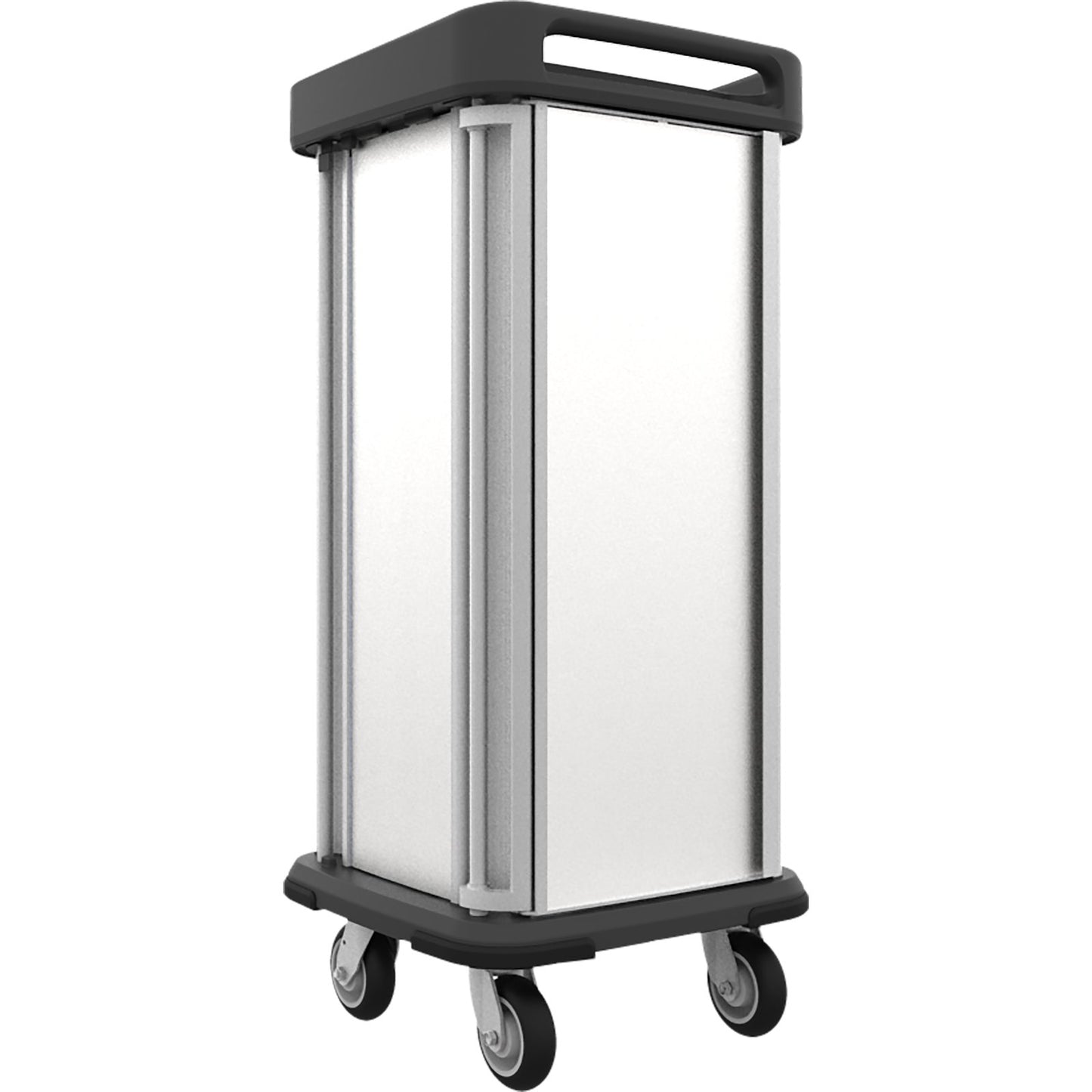 Dinex DXSU1T1D8 1 Cart 8 Trays Single Door Stainless Steel TQ Supreme Cart
