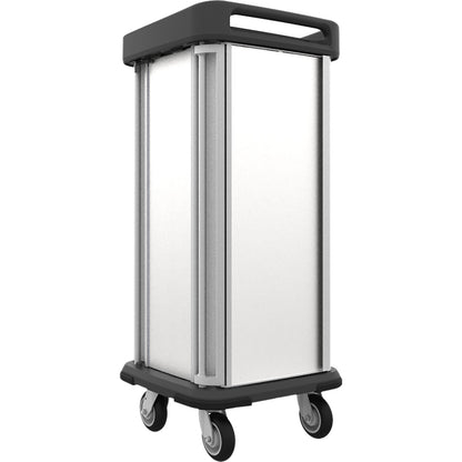 Dinex DXSU1T1D8 1 Cart 8 Trays Single Door Stainless Steel TQ Supreme Cart