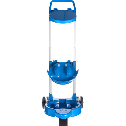 San Jamar SICART60 Blue Saf-T-Ice Cart for 6 Gallon Ice Tote