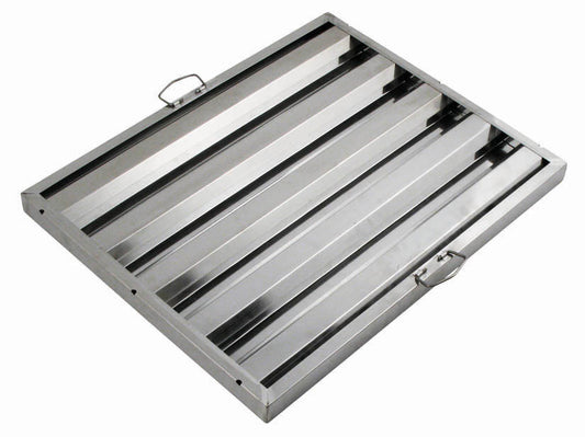 Winco HFS-2025 Stainless Steel Vertical Hood Filter