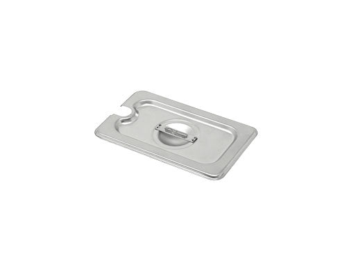 Omcan 80285 1/9-size Stainless Steel Slotted Steam Table Pan Cover